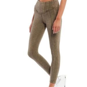Free People Olive Leggings